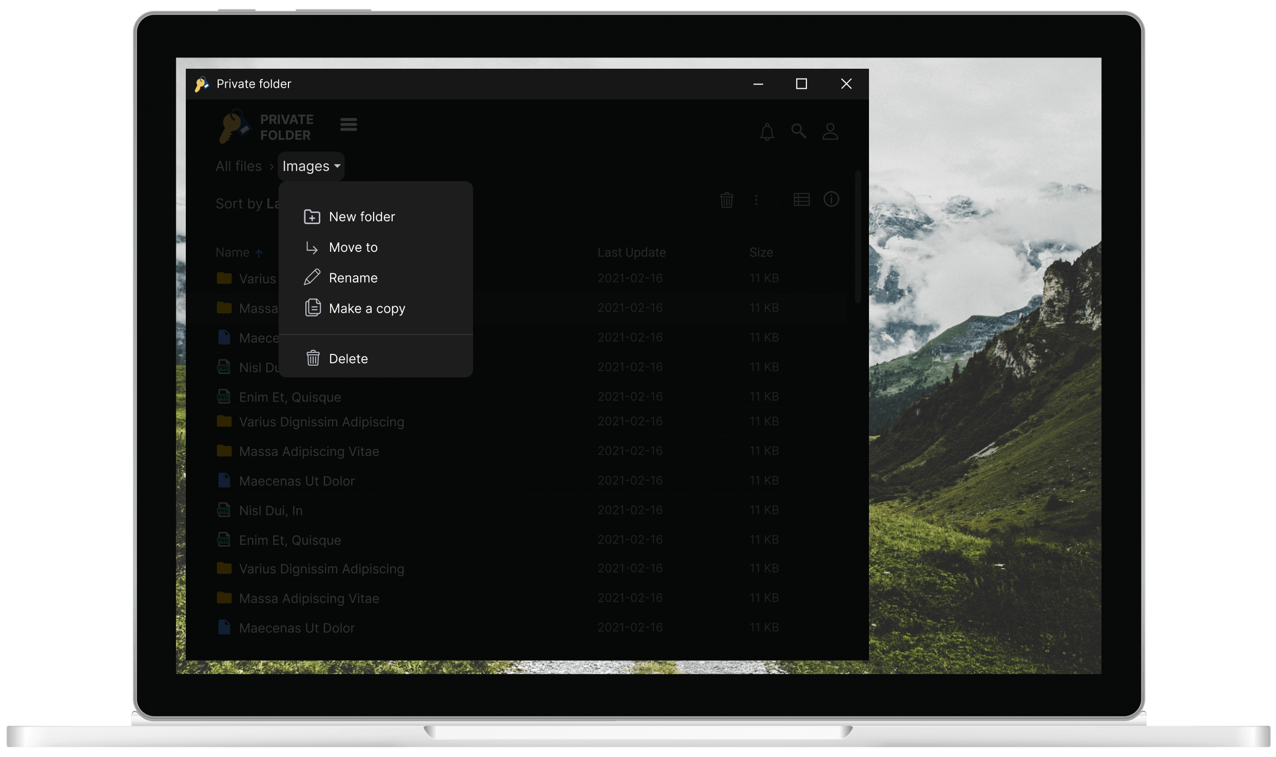 how to make a folder private in file explorer